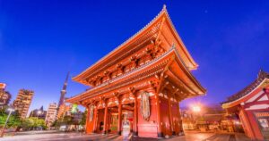 Il tempio Sensoji di Asakusa a Tokyo, tappa del viaggio in Giappone